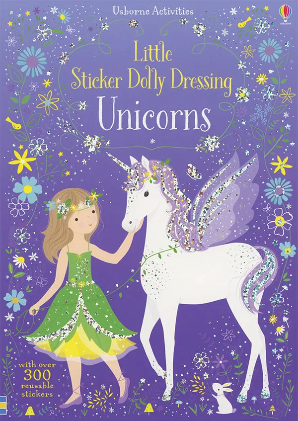 Usborne Little Sticker Dolly Dressing Unicorns